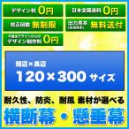 横断幕 懸垂幕 (サイズ：120×300cm)オリジナル 1枚から 全力対応 送料無料 デザイン作成無料 修正回数無制限 写真対応 イラスト対応 フルオーダー