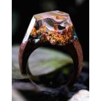 Secret Wood Ring  Autumn River　シークレットウッド　リング　オータムンリバー
