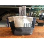 [shugei lab.]リネンパッチとすてっちのcubeバッグ‘’ / tsuhima