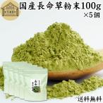 長命草粉末 100g×5個 長命草 パウダー 青汁 粉末 ボタンボウフウ 送料無料