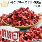 いちご フリーズドライ 60g×5個 乾燥 ストロベリー 5mm ドイツ産 送料無料