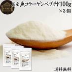 魚コラーゲンペプチド 100g×3個 コラ