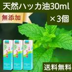 ショッピングハッカ油 天然ハッカ油30ml×3個 スプレー式 ペパーミント商会 薄荷 オイル 無添加 送料無料