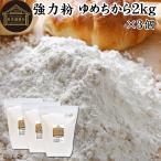 ゆめちから 強力粉 2kg×3個 小麦粉 