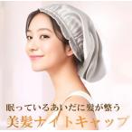 ショッピングナイトキャップ テラリッチ 美髪ナイトキャップ×2個セット ヘアケア ナイトキャップ レディース テラヘルツ波 睡眠中 髪 保湿 乾燥 刺激 ダメージ ガード