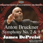 Bruckner ブルックナー / 交響曲第9番、第2番　ジェイムズ・デプリースト＆東京都交響楽団（2CD） 国内盤 〔CD〕