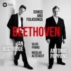 Beethoven ベートーヴェン / 歌曲集、民謡編曲集　イアン・ボストリッジ、アントニオ・パッパーノ 輸入盤 〔CD