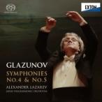 Glazunov グラズノフ / 交響曲第4番、第5番 アレクサンドル・ラザレフ&日本フィル 国内盤 〔SACD〕