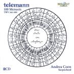 Telemann テレマン / チェンバロのためのメヌエット集　アンドレア・コーエン（2CD） 輸入盤 〔CD〕