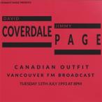 Coverdale / Page / Canadian Outfit - Vancouver Fm Broadcast 1993 輸入盤 〔CD〕