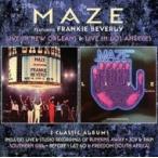 Maze feat. Frankie Beverly メイズフィーチャリングフランキービバリー  / Live In New Orleans  /  Live In Los Angeles  輸入盤