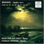 Brahms ブラームス / Songs Vol.4:  Walt(T)spencer(P) 輸入盤 〔CD〕