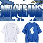 NewJeans Tシャツ 半袖 HANNI Hyein 男女兼用 応援服 韓流グッズ レディース メンズ 打歌服 ウェア 夏物 グッズ 通気 服