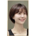 ショッピングウィッグ ウイッグ 自然なフルウィッグ~~ウィッグにみえる帽子 ミディアムショート ウイッグ帽子 レディース
