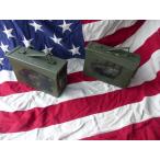  вооруженные силы США сброшенный товар . лекарство коробка AMMO BOX ящик для инструментов и т.п. 2 шт S Anne mo переносная сумка 156x