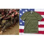 米軍放出品 未使用 USMC　OD　Ｔ−シャツ　M　ドライ　TS956x