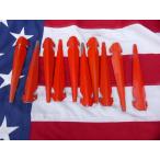  вооруженные силы США сброшенный товар USED aluminium палатка для колок *10 шт. комплект 54x