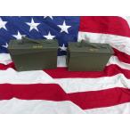 вооруженные силы США сброшенный товар . лекарство коробка AMMO BOX ящик для инструментов и т.п. 2 шт S Anne mo переносная сумка 99x