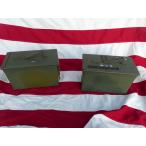  вооруженные силы США сброшенный товар . лекарство коробка AMMO BOX ящик для инструментов и т.п. 2 шт Anne mo переносная сумка 107x