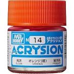 GSIクレオス N14 アクリジョンカラー オレンジ (橙) 光沢 10ml 模型用塗料 N14