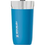 STANLEY(スタンレー) ゴー真空タンブラー 0.47L ブルー 蓋付き 真空断熱タンブラー ステンレス コーヒー 保温保冷 食洗機対応 保証 (日本正規品)