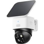 Anker Eufy SoloCam S340(屋外カメラ)ソーラー充電 / 360°撮影可能/パンチルト / 460万超高画素 / 3K画質 / 防犯カメラ/デュアルレンズカメラ