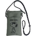 ピーナッツ スヌーピー ファスナーサコッシュ ジョー・クール 新品 *