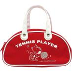 スヌーピーレトロバッグポーチレッド...