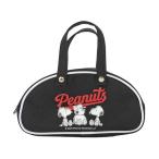 スヌーピーレトロバッグポーチブラッ...