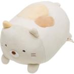 すみっコぐらし スーパーもーちもちぬいぐるみ ねこ 高さ8x幅12x奥行16cm すみっこぐらし グッズ*即納