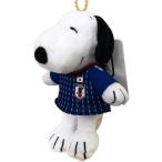 SNOOPY スヌーピー  サッカー日本代表  マスコット ぬいぐるみ  全長約15cm[送料無料 グッズ おもちゃ 雑貨 ギフト プレゼント]