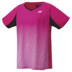 【ヨネックス】ウィメンズゲームシャツ 654 ベリーピンク S テニス・バドミントン ウエア（ウィメンズ） [▲][ZX]