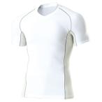 【ウンドウ】Ｖネックインナーシャツ半袖 00 ホワイト XL オールスポーツ シャツ [▲][ZX]