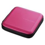 メーカーお取り寄せ ブルーレイディスク対応セミハードケース(12枚収納・ピンク) サンワサプライ(SANWA SUPPLY)