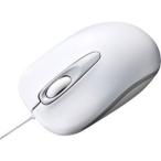 業務用 まとめ買い サンワサプライ 有線光学式マウスホワイト MA-R115W 1個 【×10セット】  パソコン 周辺機器 マウスパッド[▲][TP]