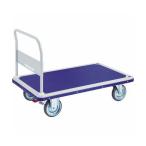 運搬台車 プレス製運搬車 ＴＲＵＳＣＯ　プレス製台車　プレス製　ドンキーカート　固定式１２２５Ｘ７７５　ストッパー付　  (502NS)