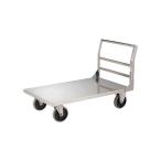 運搬台車 ステンレス製運搬車 ＴＲＵＳＣＯ　オールステンレス台車８００Ｘ４５０　  (ASUD-3)