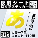 1文字からOK！5cmまで同価格！（1.5〜5cm）屋外5年程度 文字シール ステッカー 車 オーダーメイド 看板 扉 スーツケース カッティングステッカー [◆]
