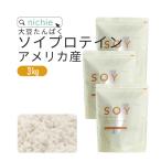 ソイプロテイン 大豆 アメリカ産 3kg(女性 甘味料 香料無添加 大豆たんぱく Soy protein)