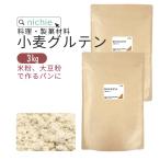 小麦グルテン 粉 3kg (パウダー 代用 