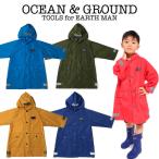 OCEAN & GROUND（オーシャン アンド グラウンド）Boy’sレインコート