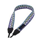 Yahoo! Yahoo!ショッピング(ヤフー ショッピング)エツミ Gevaert カメラストラップ ビビッドシャギー ブルー／パープル VGV-004