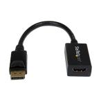 Yahoo! Yahoo!ショッピング(ヤフー ショッピング)（まとめ）StarTech.com DisplayPort-HDMI変換アダプタ 5.1ch音声出力対応 オス/メス 1920×1200対応 ブラック DP2HDMI2 1個 〔×5セット〕