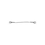 TRUSCO Wスリング Eタイプ 両端シンブル入 12mm×2m GRE-12S2 1本