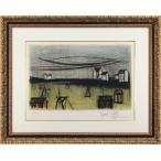 ベルナール・ビュッフェ 「小さな海岸」 リトグラフ 版画 絵画 - 北海道画廊