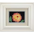  Хасимото ..[ георгина ] японская живопись картина - Hokkaido ..