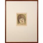  рис ... год [ девочка ] автограф картина - Hokkaido ..