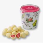 【送料無料】 ストロベリーチョコホワイト 六花亭 円筒箱入(130g)45箱入り1ケース いちご ホワイトデー バレンタインデー 母の日 父の日(TSB)
