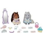 シルバニアファミリー ヘアサロン 【 おしゃれなポニーフレンズセット 】 フ-17 Sylvanian Families エポック社 EPOCH