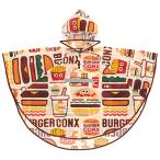 ske-ta-(Skater) дождь пончо Kids детский соответствующий рост 110-125cm burger темно синий ks Mix RAPO1-A